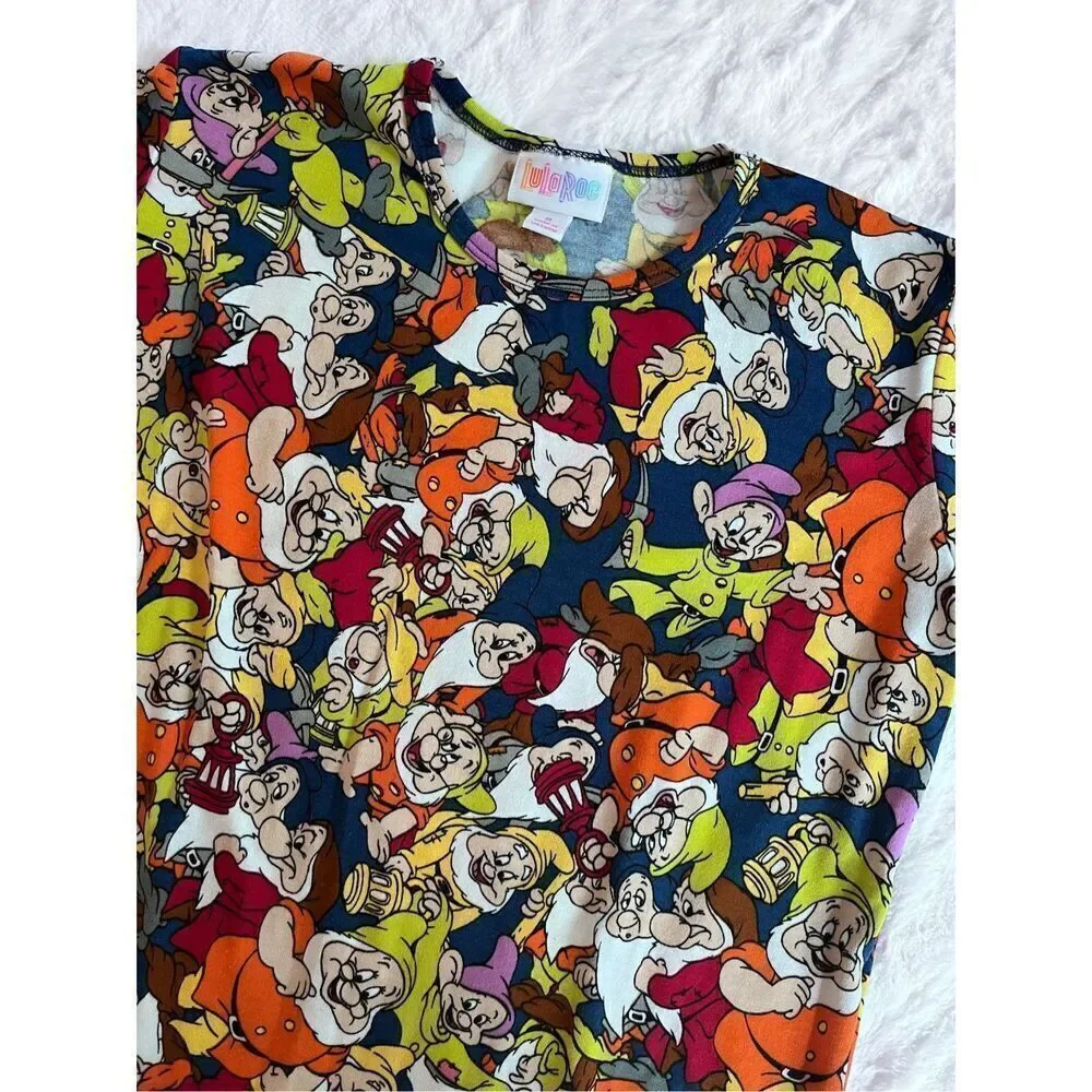 Lularoe Disney Snow White Shirt Size 8